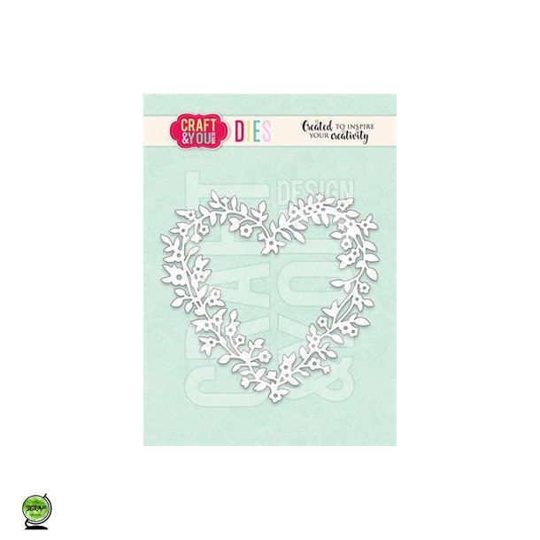 Craft &amp; You CW281 - Dies Blomsterhjerte