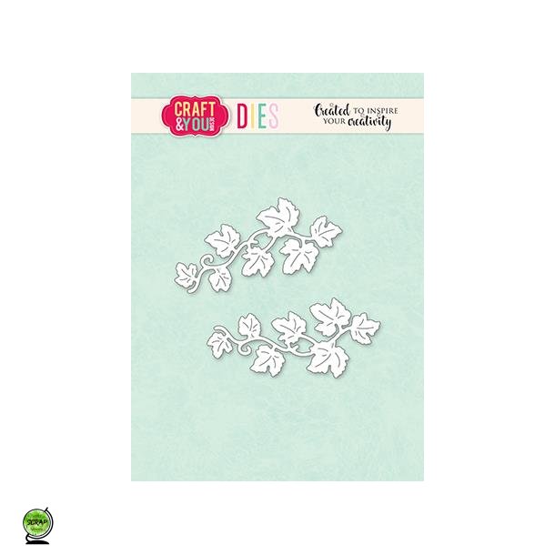 Craft &amp; You CW337 - Dies Ivy twigs (efeu)