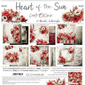 Craft O'Clock CC-C75-HOS-00 - Heart of The Sun 30,5x30,5 cm
