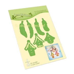 Leanecreatief 45.7804 - Dies Birdhouses & Feathers