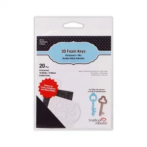 3L 3D Foam Keys black 2mm 20 stk