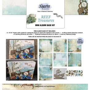 3QuarterDesigns Mini album base kit 30,5*30,5 cm