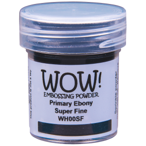WOW Embossing Powder WH00SF Ebony -super fine