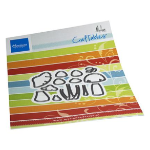 Marianne Design CR1603 - Dies Mushrooms