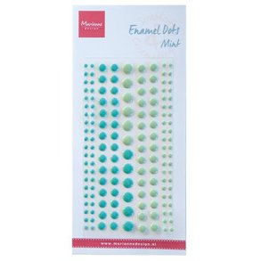 Marianne Design PL4519 - Enamel dots mint