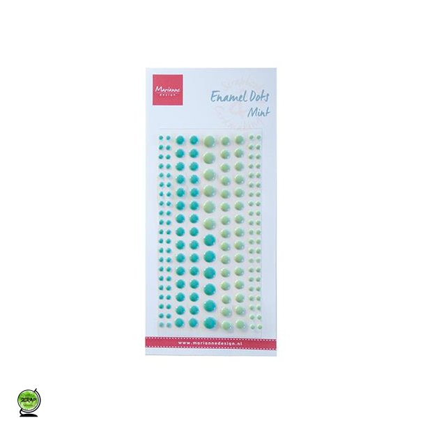 Marianne Design PL4519 - Enamel dots mint