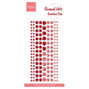 Marianne Design PL4521 - Enamel Dots Duotone Red