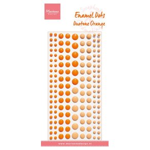 Marianne Design PL4528 - Enamel dots orange