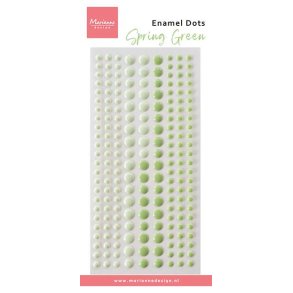 Marianne Design PL4533 - Enamel Dots Spring green