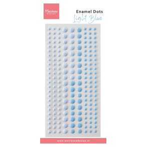 Marianne Design PL4535 - Enamel Dots Light Blue