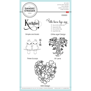 Danske Streger DSS003 - stempel krlighed