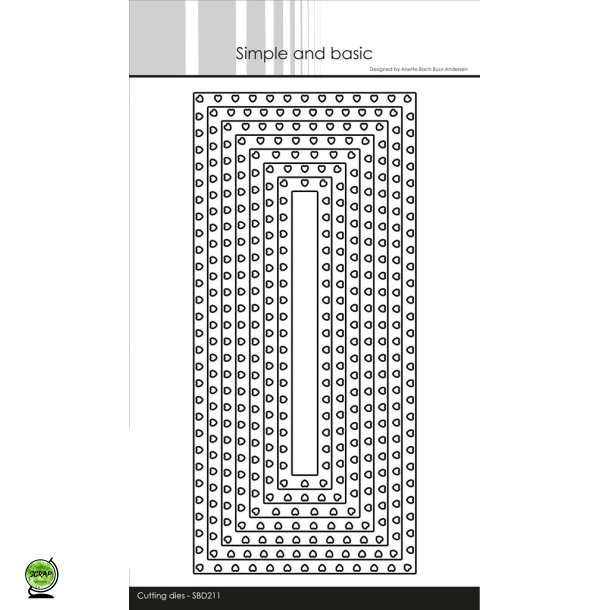 Simple and Basic SBD211 - Dies Hjerterammer slim
