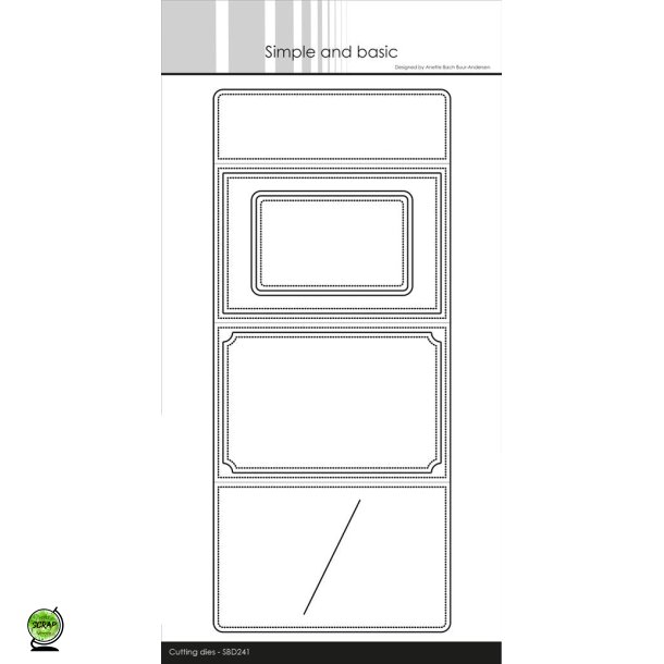 Simple and Basic SBD241 - Dies Giftcard envolope