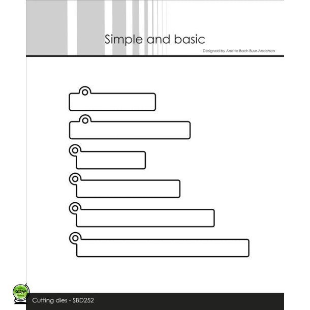 Simple and Basic SBD252 - Dies Banners med je