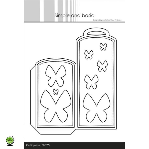 Simple and Basic SBD266 - Dies Tags med lomme