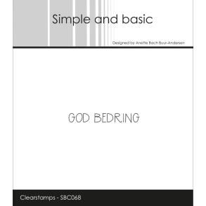 Simple and Basic SBC068 - Stempel God bedring