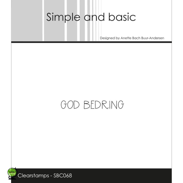 Simple and Basic SBC068 - Stempel God bedring