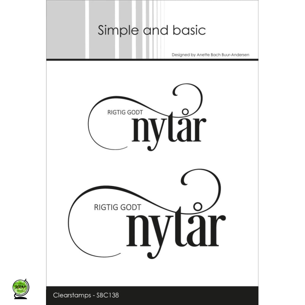 Simple and Basic SBC138 - Stempel Nytr med snirkler