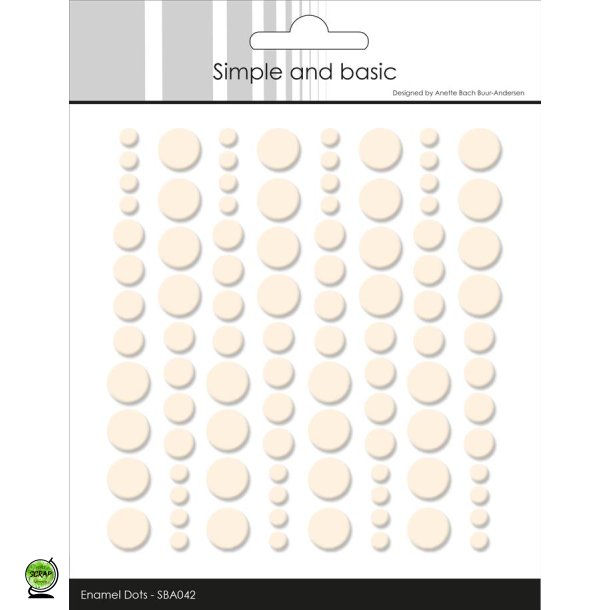 Simple and Basic SBA042 - Dots Nougat