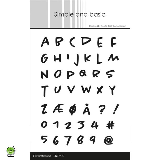 Simple and Basic SBC202 - Stempel Alfabet