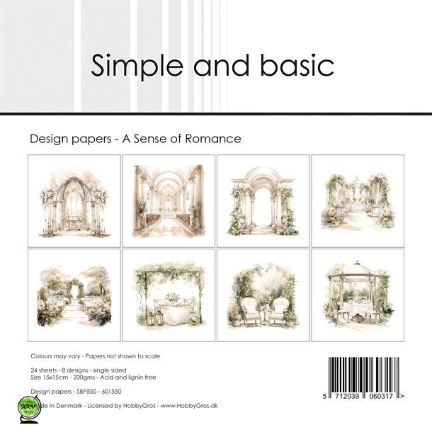 Simple and Basic SBP550 - Sense of romance 15x15 cm