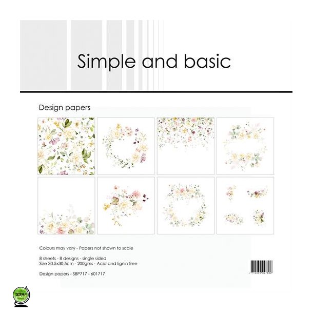 Simple and Basic SBP717 - Spring Feelings st 30*30 cm