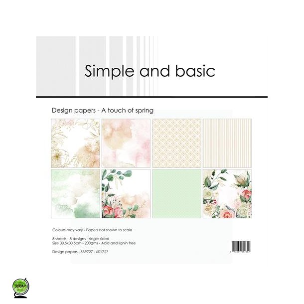 Simple and Basic SBP727 - A touch of spring st 30*30 cm
