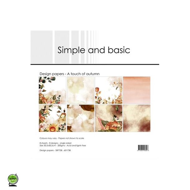 Simple and Basic SBP738 - A Touch of Autumn 30,5x30,5 cm