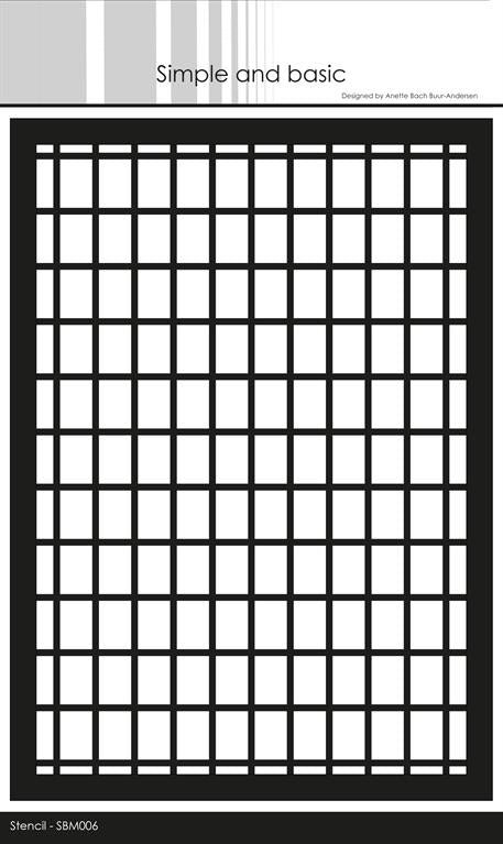 Simple and Basic SBM006 - Stencil small rectangles add on SBD494 ...