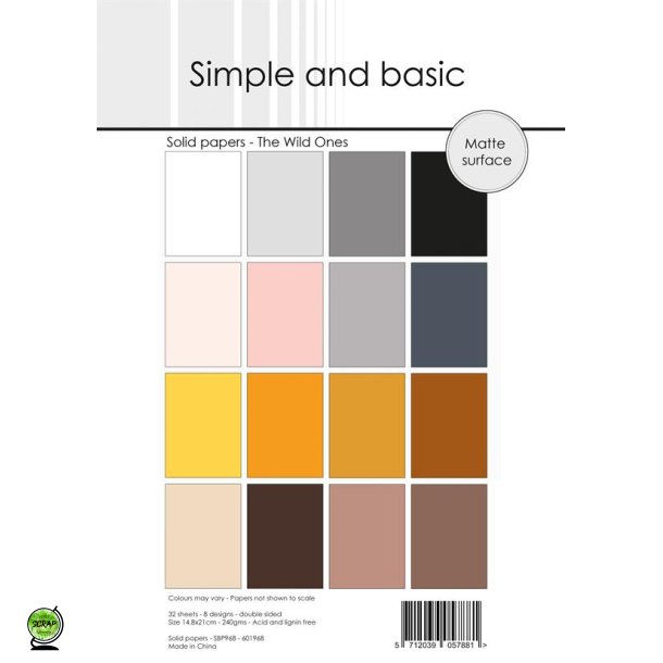 Simple and Basic SBP968 - The wild Ones 14,8x21 cm