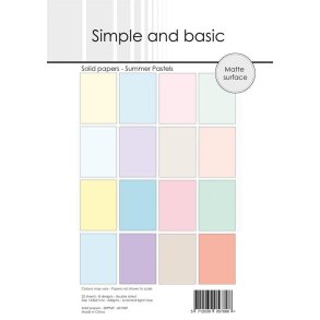Simple and Basic SBP969 - Summer Pastels 14,8x21 cm