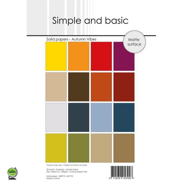 Simple and Basic SBP972 - Autumn vibes 14,8x21 cm