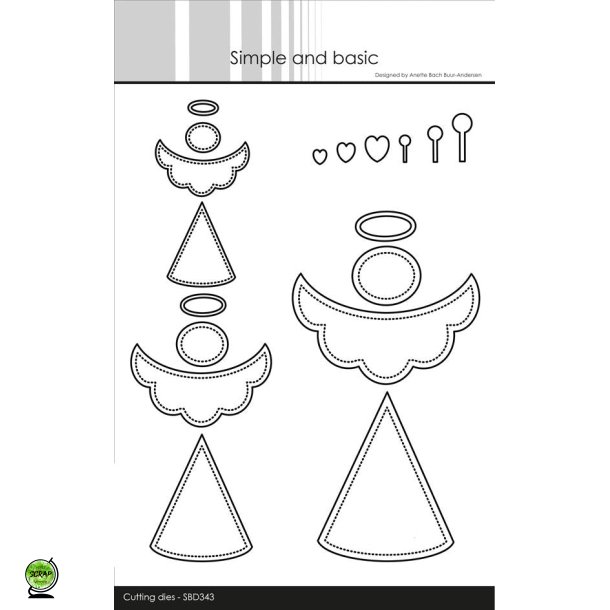 Simple and Basic SBD343 - Dies Engle 3 stk.