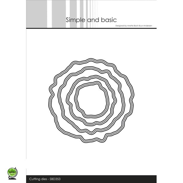 Simple and Basic SBD353 - Dies Organiske rammefigurer