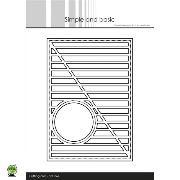 Simple and Basic SBD364 - Dies Baggrund med vindue A6