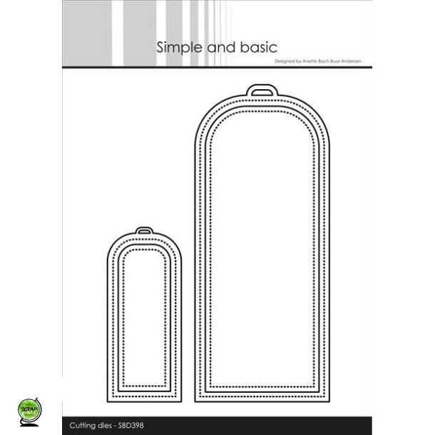 Simple and Basic SBD398 - Dies Tags med add-ons