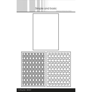 Simple and Basic SBD427 - Dies A7 geometriske mnstre