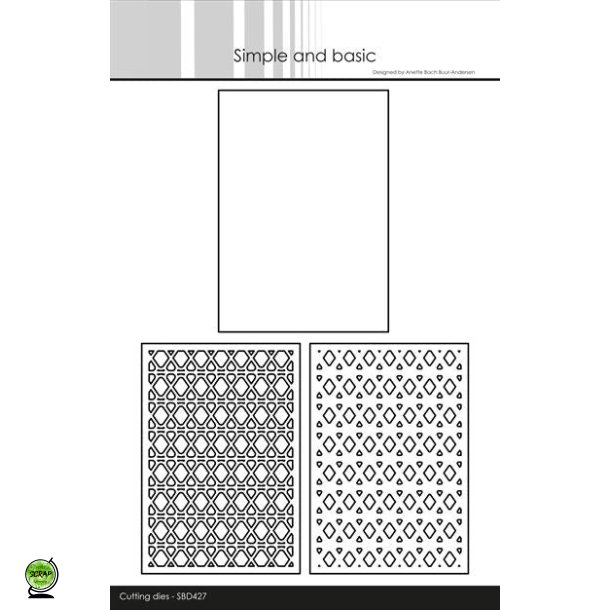 Simple and Basic SBD427 - Dies A7 geometriske mnstre