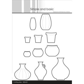 Simple and Basic SBD431 - Dies st med vaser