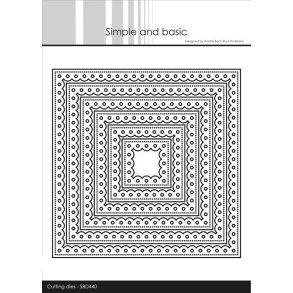 Simple and Basic SBD440 - Dies Inner scallop - square