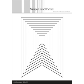 Simple and Basic SBD451 - Dies Fishtail A6