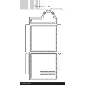 Simple and Basic SBD455 - Dies 10x10 cm envelope