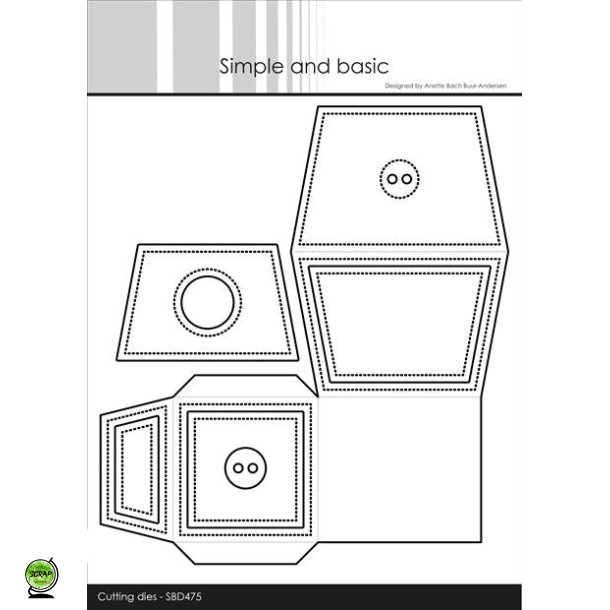 Simple and Basic SBD475 - Dies Box for sweets