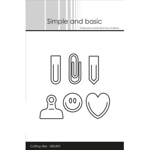 Simple and Basic SBD495 - Dies Paper Clips