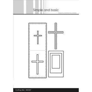 Simple and Basic SBD507 - Dies Flag with lace