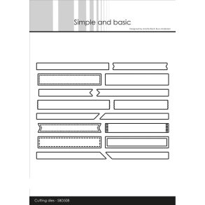 Simple and Basic SBD508 - Dies Lot of strips