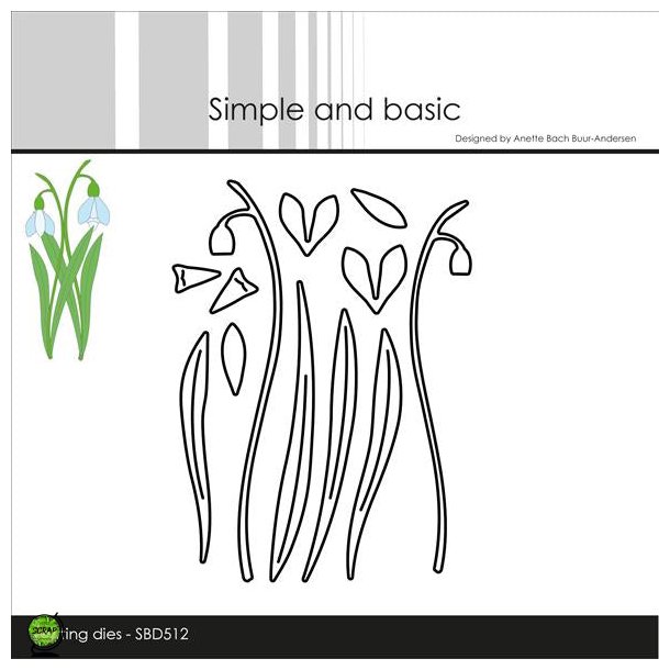 Simple and Basic SBD512 - Dies Snowdrops