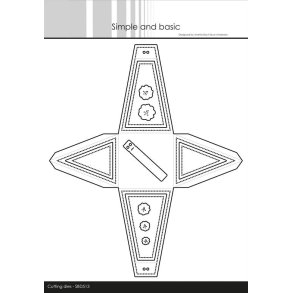 Simple and Basic SBD513 - Dies Triangle giftbox