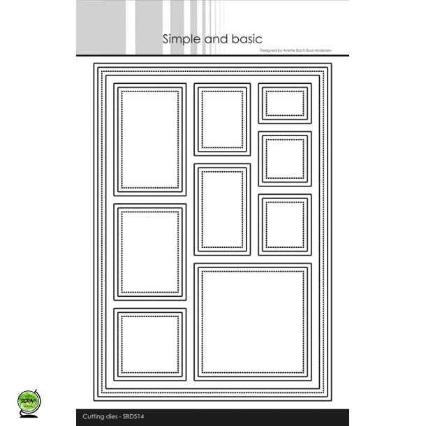 Simple and Basic SBD514 - Dies Frame w/window