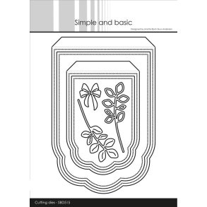 Simple and Basic SBD515 - Dies A6+A7 cardfront